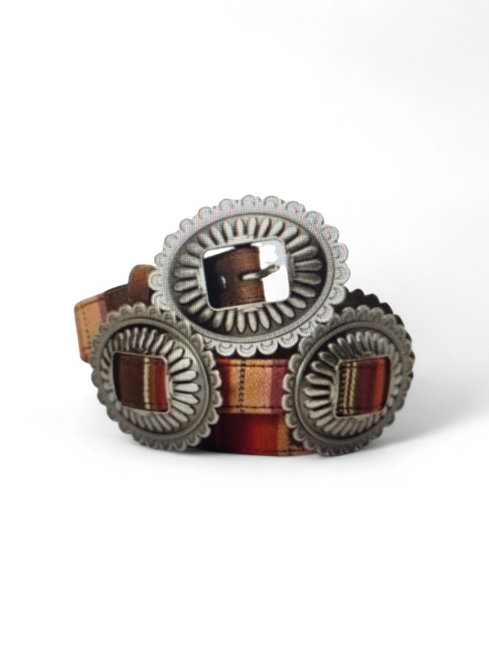 ARIAT LEATHER SERAPE WESTERN BELT